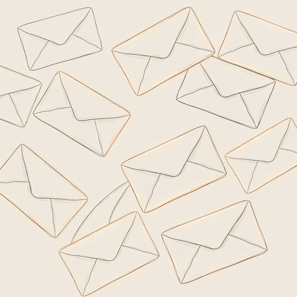 Hand-drawn waitlist illustration